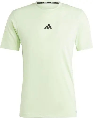 Produktbild: adidas Herren Workout Logo Tee T-Shirt, semi Green Spark/Black, M