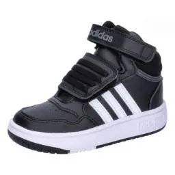 Produktbild: adidas Hoops Mid Shoes Basketball Shoe, Core Black/Cloud White/Grey Six, 40 EU