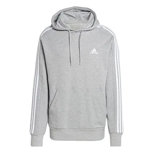 Produktbild: adidas IC0437 M 3S FT HD Sweatshirt Men's medium Grey Heather/White S