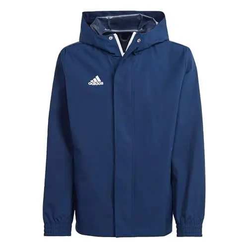 Produktbild: adidas Unisex Kinder Entrada 22 All-Weather Jacket, Team Navy Blue 2, 9-10 Years