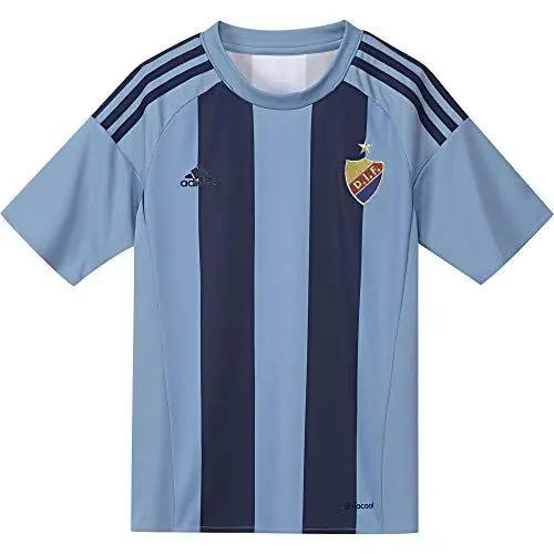 Produktbild: adidas Jungen Djurgårdens IF Heimtrikot Replica-blau Trikot, LtBlue/Dkblue, 128