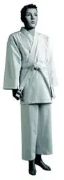 Produktbild: adidas Karateanzug K200E Kids Kinder Judo Anzug (inkl. Gürtel), Weiß, 120/130