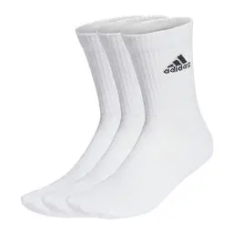 Produktbild: adidas Unisex Cushioned Crew Socken, 3 Paar White/Black 37-39