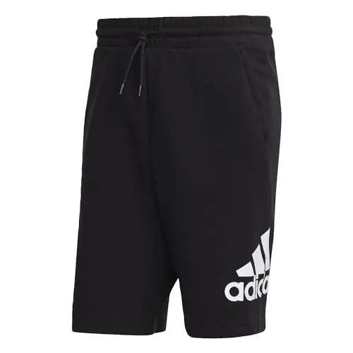 Produktbild: adidas Herren Essentials Big Logo French Terry Shorts, Black, L