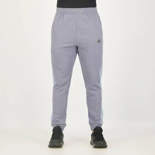 Produktbild: adidas Herren Mélange Pants, Blue Grey Mel/Wonder Blue Mel, L