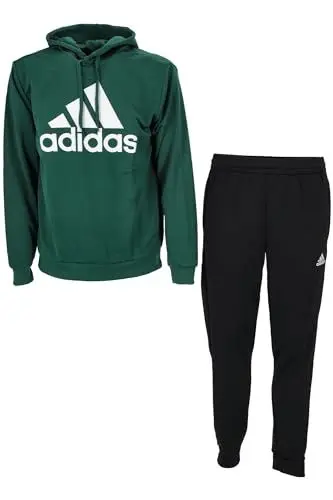 Produktbild: adidas Herren Sportswear French Terry Hooded Track Suit Trainingsanzug, Collegiate Green, S