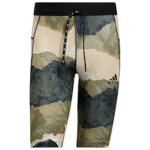 Produktbild: adidas Mens Yoga Short, Focus Olive/Black, L