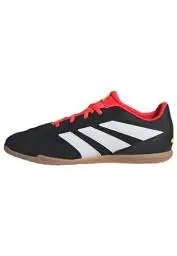 Produktbild: adidas Unisex Predator Club Indoor Sala Football Boots Fußballschuhe, Core Black/Cloud White/Solar Red, 43 1/3 EU