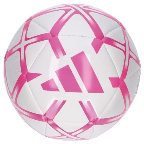 Produktbild: adidas Unisex Starlancer Club Ball, White/solar pink, 3