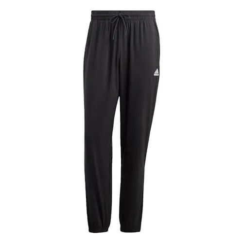 Produktbild: adidas Herren AEROREADY Essentials Stanford Elastic Cuff Small Logo Pants, Black, L Short