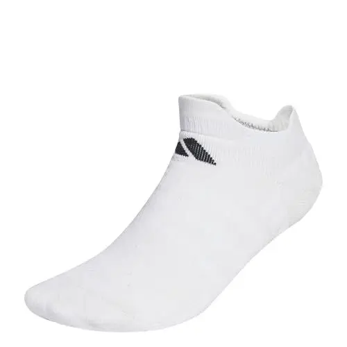 Produktbild: adidas Unisex Tennis Low-Cut Cushioned Socks 1 Pair, White/Black, 6.5-8