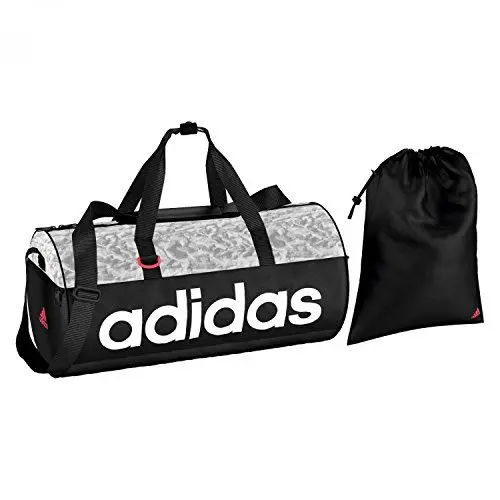 Produktbild: adidas Women W Linp Tb S G Sporttasche, Schwarz/Weiss, 45 cm
