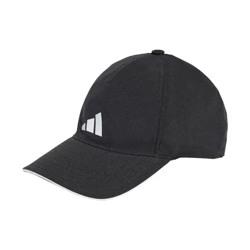 Produktbild: adidas Unisex AEROREADY Training Running Baseball Cap, Black / White / White, M