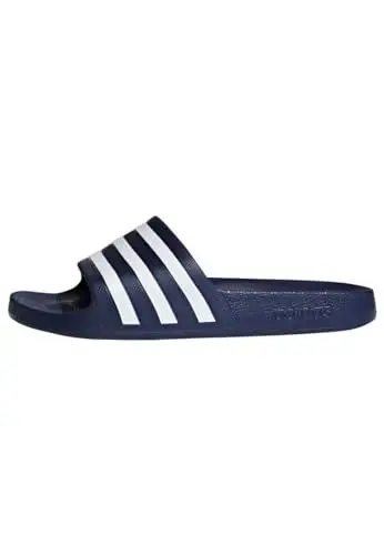 Produktbild: adidas Unisex Adilette Aqua Slides, Dark Blue / Cloud White / Dark Blue, 46 EU