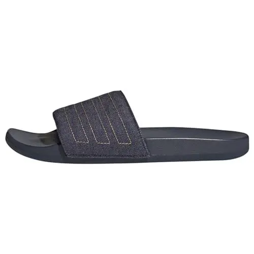 Produktbild: adidas Unisex Adilette Comfort Slides, Navy/Preloved Yellow/Navy, 39 EU