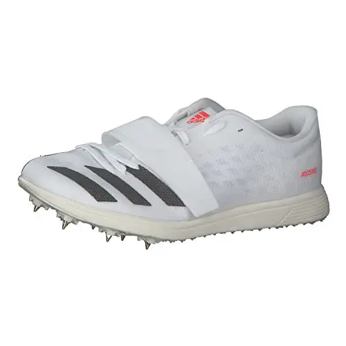 Produktbild: adidas Unisex Adizero Tj/Pv Leichtathletik-Schuh, Mehrfarbig Ftwbla Negbás Rojsol, 42 EU