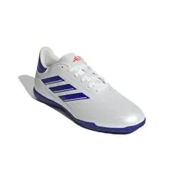 Produktbild: adidas Unisex COPA Pure II Club Football Boots Indoor Fußballschuhe, Cloud White/Lucid Blue/solar red, 46 2/3 EU