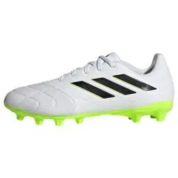 Produktbild: adidas Unisex Copa Pure.3 Multi-Ground Boots Fußballschuhe, Cloud White/Core Black/Lucid Lemon, 40 2/3 EU