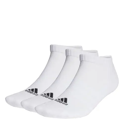 Produktbild: adidas Unisex Cushioned Low-Cut Socken, 3 Paar White/Black 34-36