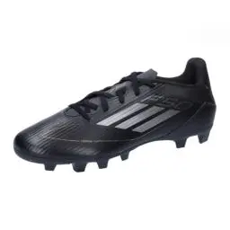 Produktbild: adidas Unisex F50 Club Football Boots Flexible Ground Fußballschuhe, core Black/Iron MET/Gold met, 45 1/3 EU