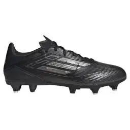 Produktbild: adidas Unisex F50 League Football Boots Soft Ground Fußballschuhe, core Black/Iron MET/Gold met, 46 EU