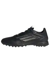 Produktbild: adidas Unisex F50 League Football Boots Turf Fußballschuhe, Core Black/Iron Metallic/Gold, 45 1/3 EU