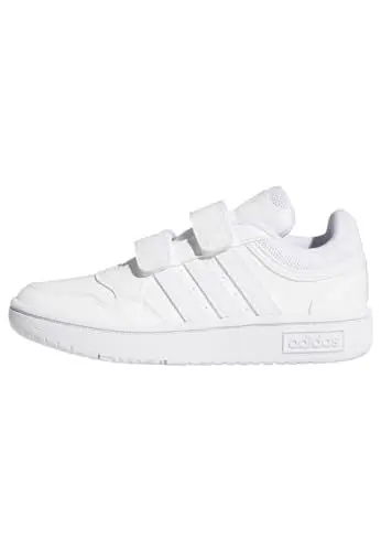 Produktbild: adidas Hoops Lifestyle Basketball Hook-and-Loop Shoes Schuhe, Cloud White/Cloud White/Cloud White, 34 EU