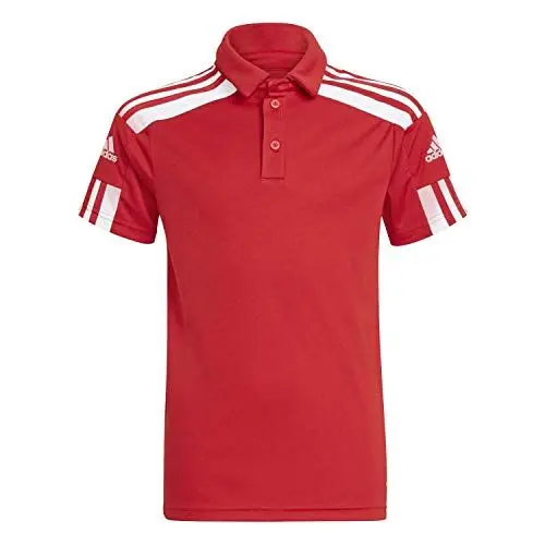 Produktbild: adidas Unisex Kinder Squadra 21 Polo Shirt, Team Power Red/White, 5-6 Years