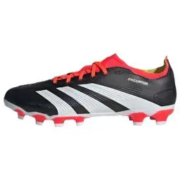 Produktbild: adidas Unisex Predator 24 League Low Turf Boots Fußballschuhe, Core Black/Cloud White/Solar Red, 43 1/3 EU