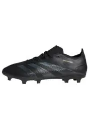 Produktbild: adidas Unisex Predator League Football Boots Firm Ground Fußballschuhe, Core Black/Carbon/Gold Metallic, 44 EU