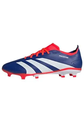 Produktbild: adidas Unisex Predator League Football Boots Firm Ground Fußballschuhe, Lucid Blue/Cloud White/Solar Red, 40 EU