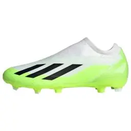 Produktbild: adidas Unisex X CRAZYFAST.3 LL FG Fußballschuhe, Cloud White/Core Black/Lucid Lemon, 46 EU