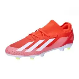 Produktbild: adidas Unisex X Crazyfast.3 Firm Ground Boots Fußballschuhe (Firm Surface), Rot und Weiß Gelb, 43 EU, Rot und Weißgelb, 43 1/3 EU