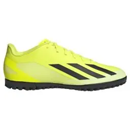 Produktbild: adidas Unisex X Crazyfast Club Turf Boots Fußballschuhe, Solar Yellow/Core Black/Cloud White, 45 1/3 EU