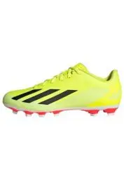 Produktbild: adidas Unisex X Crazyfast Club Flexible Ground Boots Fußballschuhe, Solar Yellow/Core Black/Cloud White, 42 EU