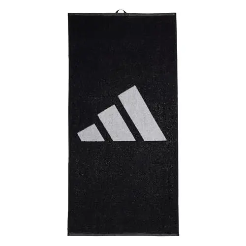 Produktbild: adidas Unisex Brand Stripes Towel, Black/White, S