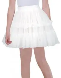 Produktbild: Adigau Kinder Mädchen Tuturock Prinzessinrock Ballett Tutu Röcke mit Elastischer Bund Mode Kurzer Rock Fest Geburtstag Zeremonie B1 9-10 Jahre