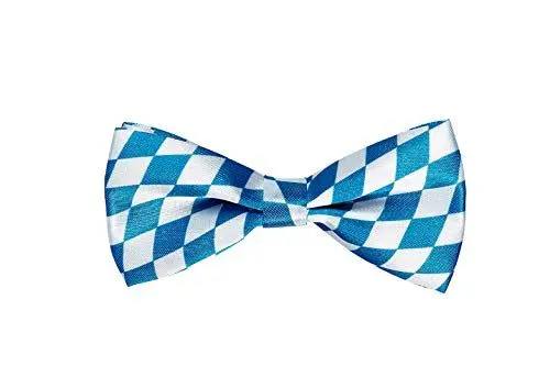 Produktbild: W WIDMANN MILANO Party Fashion 95692 - Fliege Bayern, Accessoire, Rautenmuster, Karneval, Mottoparty