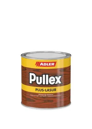 Produktbild: ADLER Pullex Plus-Lasur - Holzlasur Außen Farblos - Universell einsetzbare & aromatenfreie Holzschutzlasur als perfekter UV- & Wetterschutz - 750 ml Farblos/Transparent