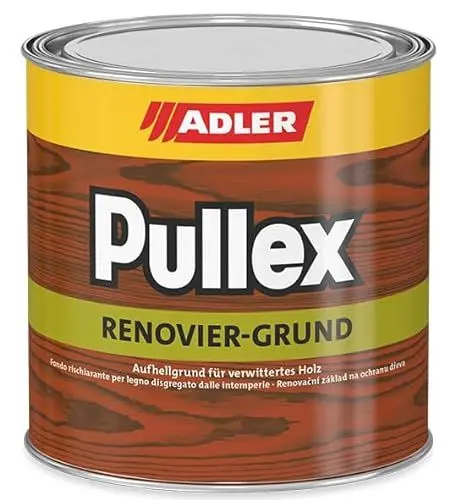 Produktbild: ADLER Pullex Renovier-Grund - 750 ml Lärche - Holzgrundierung außen, Imprägniergrund & Renovierung