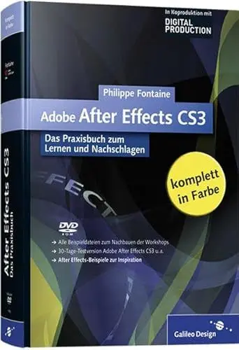 Produktbild: Adobe After Effects CS3: Das Praxisbuch zum Lernen und Nachschlagen (Galileo Design)