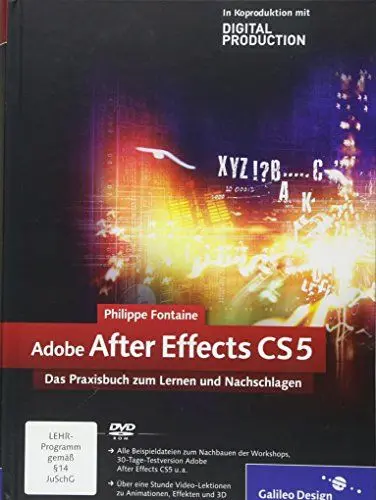 Produktbild: Adobe After Effects CS5: Das Praxisbuch zum Lernen und Nachschlagen (Galileo Design)