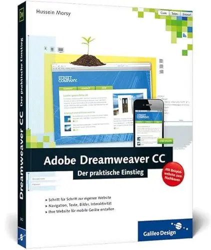 Produktbild: Adobe Dreamweaver CC: Der praktische Einstieg (Galileo Design)