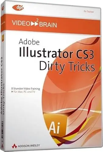 Produktbild: Adobe Illustrator CS3 - Dirty Tricks - Video-Training - 8 Stunden Video-Training auf DVD (AW Videotraining Grafik/Fotografie)