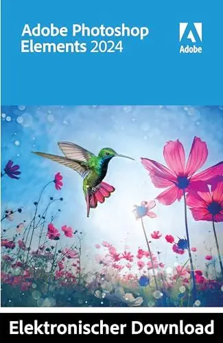 Produktbild: Adobe Photoshop Elements 2024│1 Gerät│1 Benutzer│ PC│Digital Download
