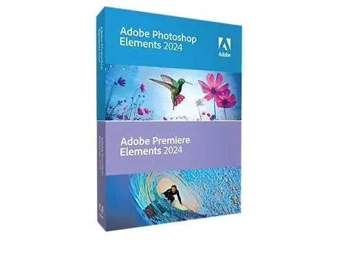 Produktbild: Adobe Photoshop Elements 2024 & Premiere Elements 2024 - Box-Pack - 1 Benutzer - Win, Mac - Englisch