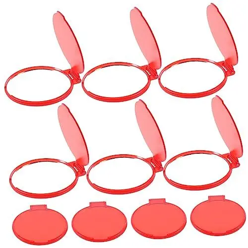 Produktbild: ADOCARN 10 Stück Handtaschenspiegel Kompakte Mini Spiegel Niedlicher Handspiegel Kompakter Spiegel Handtaschenspiegel Für Damen Faltbare Spiegel Kleiner Taschenspiegel Für Damen