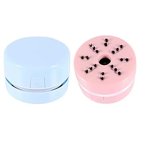 Produktbild: ADOCARN 2st Mini-staubsauger Kleines Vakuum Handstaubsauger Tragbarer USB-staubsauger Tragbarer Minitisch Feuerlöscher Aus Kunststoff Mini Krümelreiniger Plastik Handheld Klaviatur