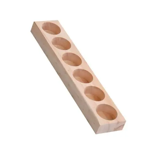 Produktbild: ADOCARN Mehrzweck-desktop-speicher-organizer 1-schicht-rack Massivholz Display-ständer Stabil Sonnenlicht-beständig