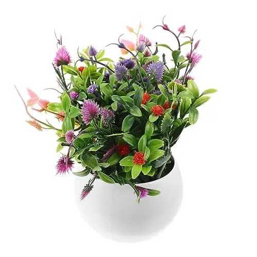 Produktbild: ADOCARN Künstliche Bonsai Pflanze Realistisches Design Für Tischdeko Wohnaccessoires Für Zuhause Büro Cafés Und Allergiker Wartungsfrei Pflegeleicht